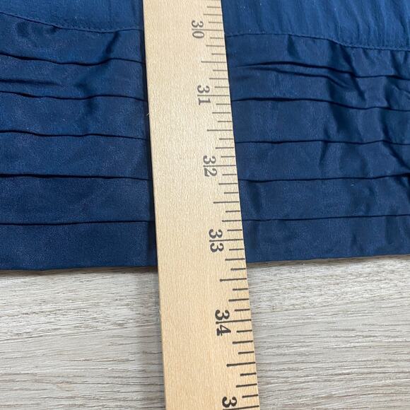 Burberry Silk Shift 3/4 Sleeve Tier Cuff Dress Women's 6 - Picture 6 of 10